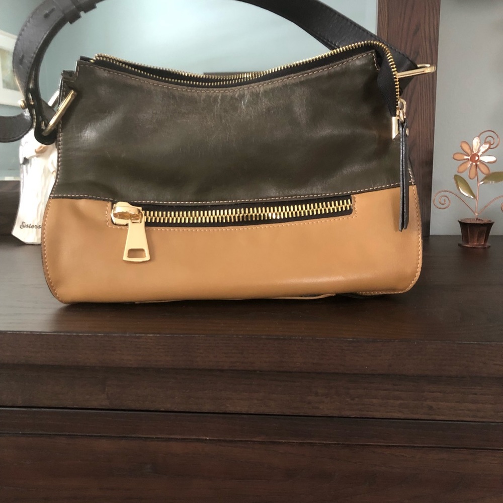 Leather bag/purse - Bellucci - 12x9x5